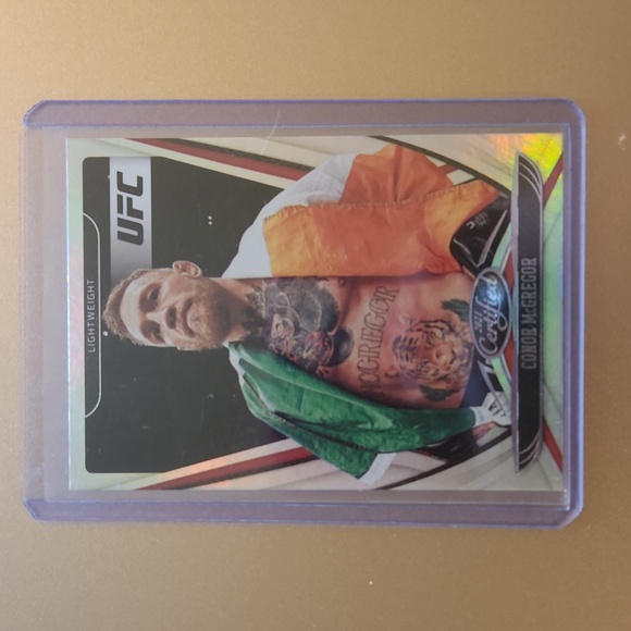 2021 panini UFC #131 Conor McGregor Silver Foil - Picture 2 of 3